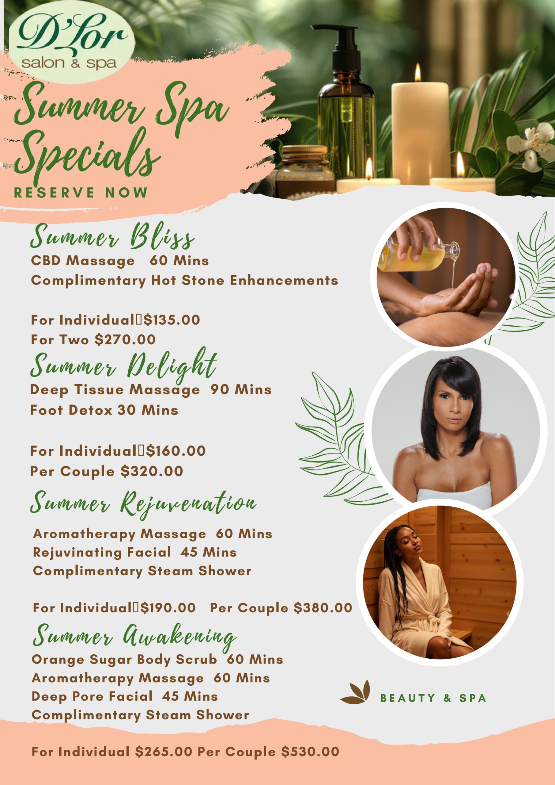 Summer Special Flyer